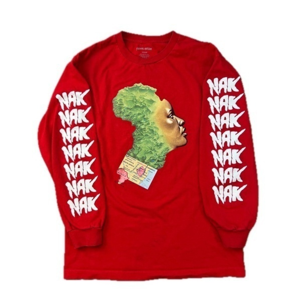 FUCKING AWESOME Nakel Smith Africa Long Sleeve Tee